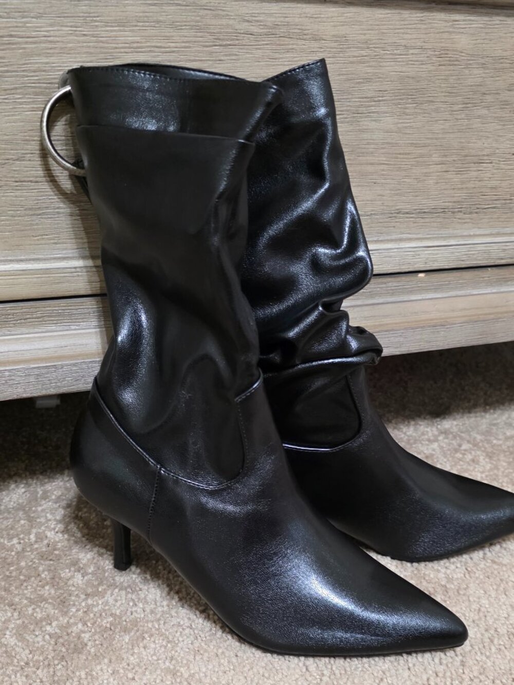 Black boots